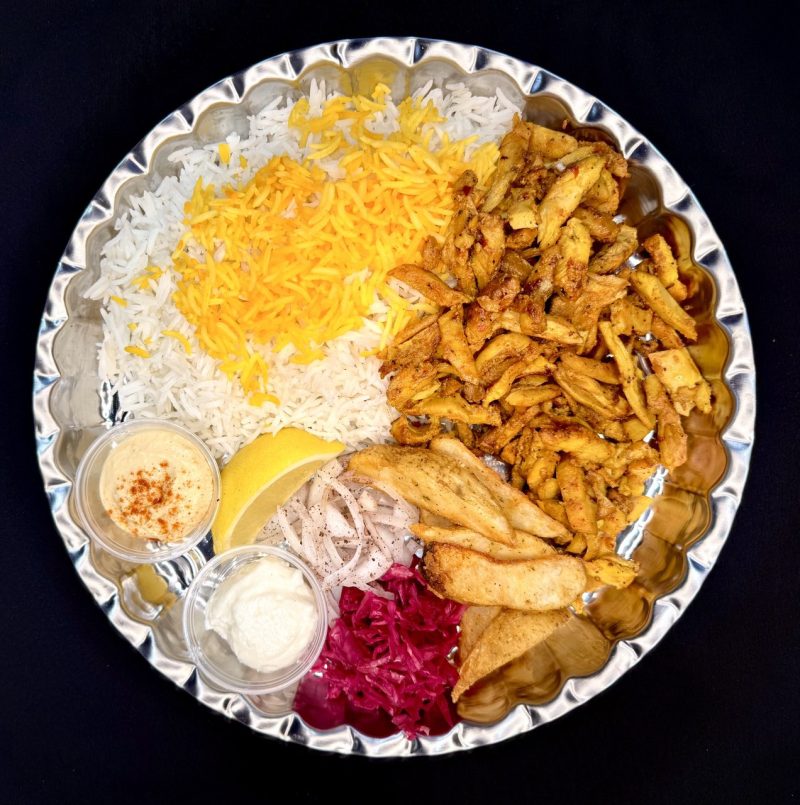 Chicken shawarma Plate