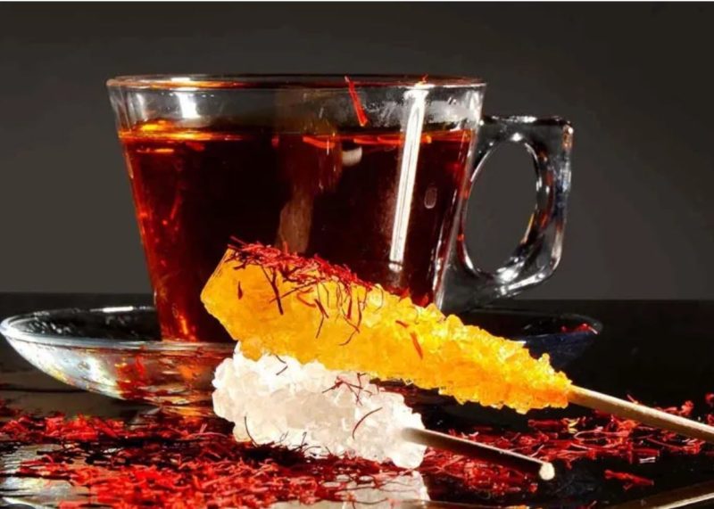 Tea & Saffron Candy(Nabat)