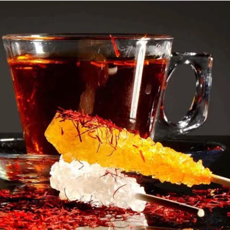 Tea & Saffron Candy(Nabat)